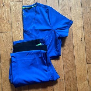 Blue Scrubs, Healing Hands, Size M
